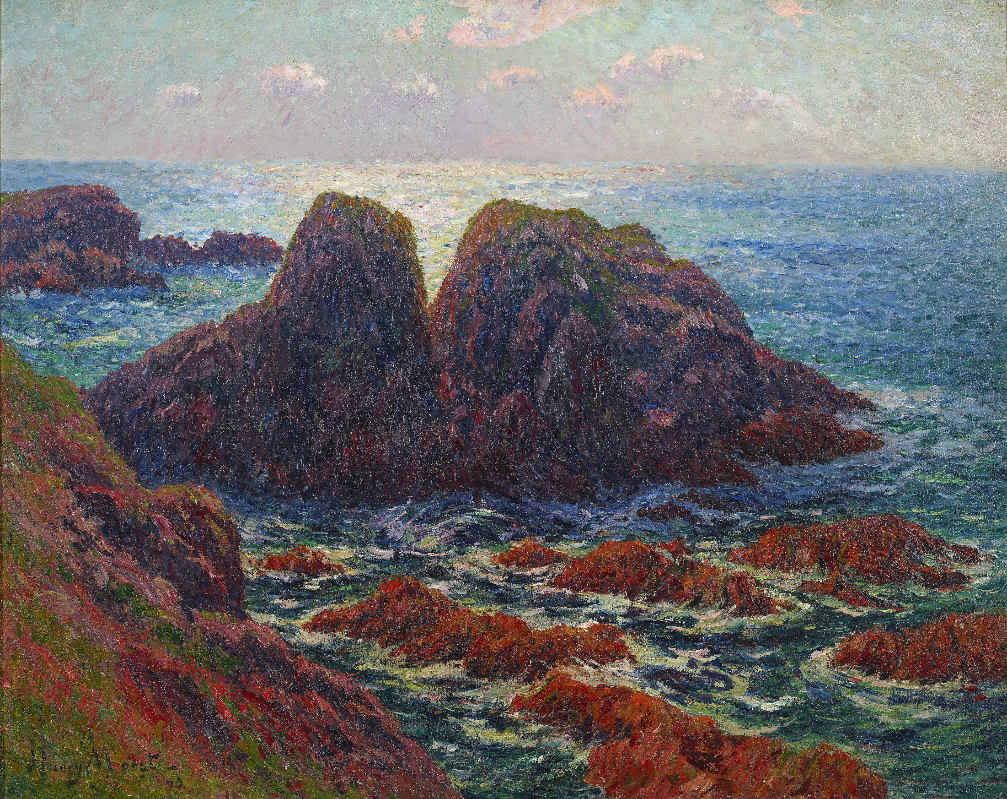 Hommes du Finistère - Henry Moret