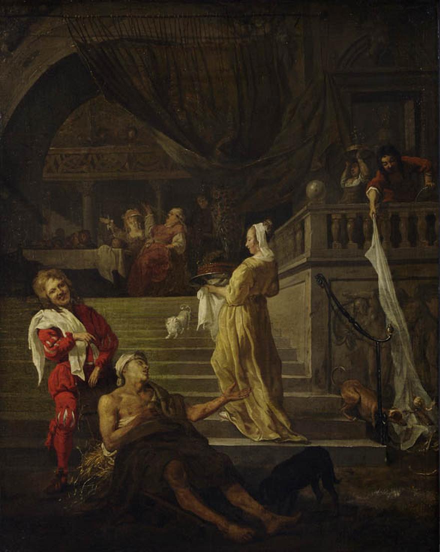 Lazare et le mauvais riche - Gabriel Metsu