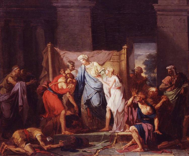 Joseph reconnu par ses frères - Charles Meynier