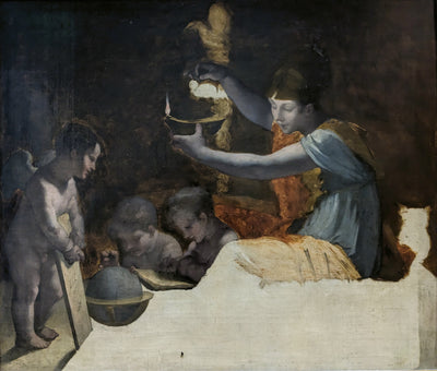 Minerve éclairant les génies des arts et des sciences - Pierre-Paul Prud'hon