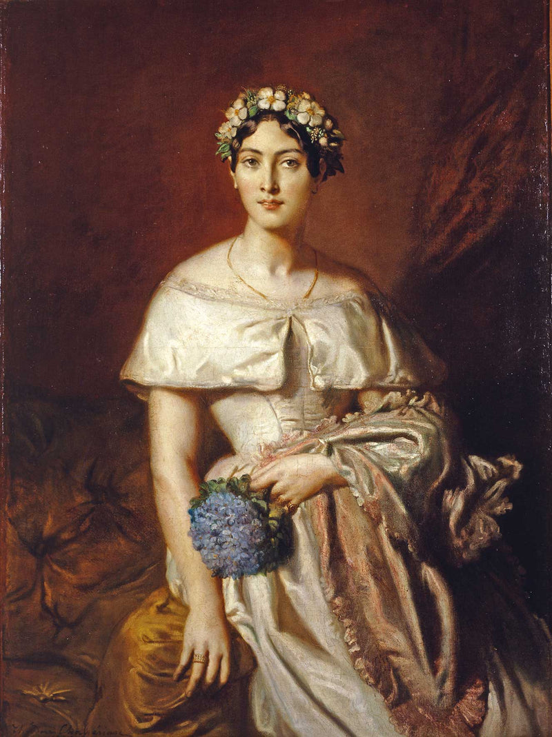 Portrait de mademoiselle de Cabarrus - Théodore Chassériau