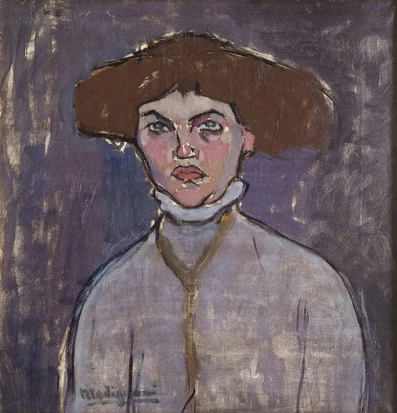 Buste de jeune femme - Amedeo Modigliani