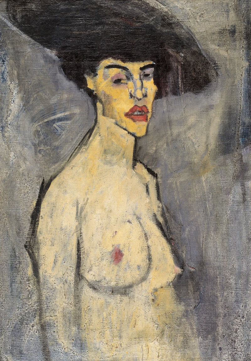 Nu au chapeau - Amedeo Modigliani