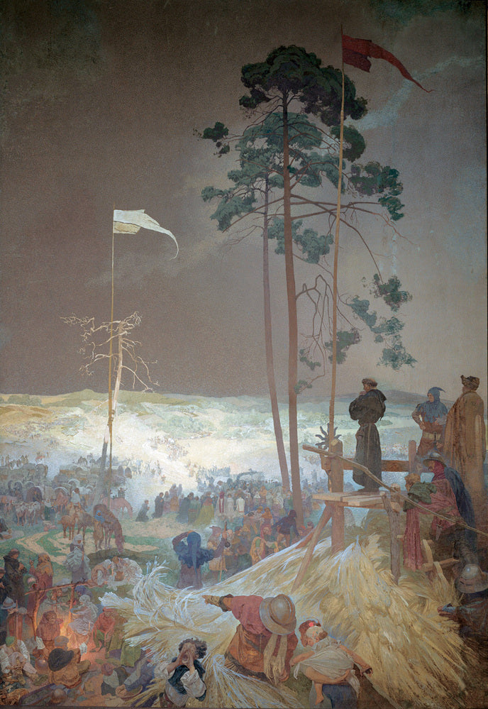 Entretien à Křížky - Alphonse Mucha