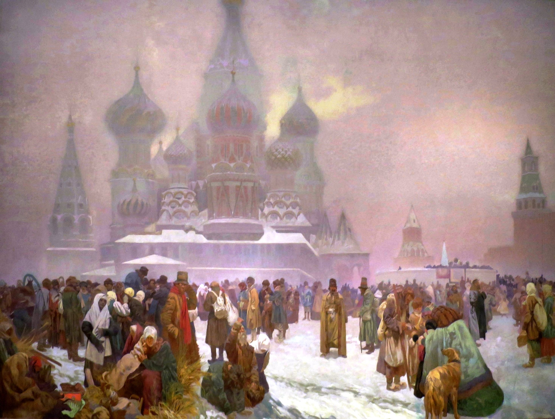 L'affranchissement des paysans russes - Alphonse Mucha