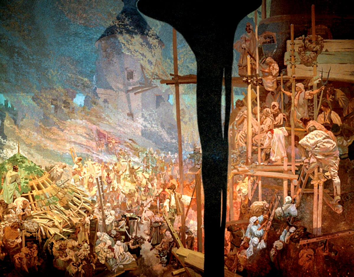 La Défense de Szigetvár - Alphonse Mucha