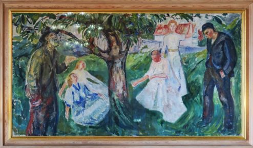 Reproduction du tableau « Vie - Edvard Munch » par Alpha Reproduction en peinture à l’huile