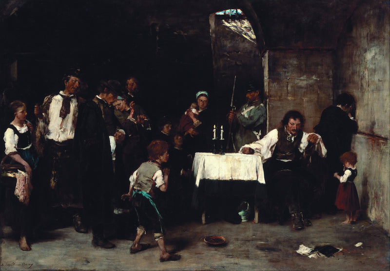 Le dernier jour d'un condamné - Mihály Munkácsy