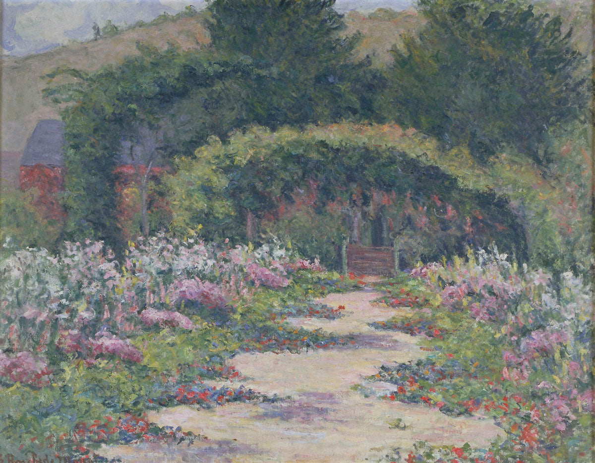 Le jardin et la maison de Claude Monet à Giverny - Blanche Hoschedé Monet