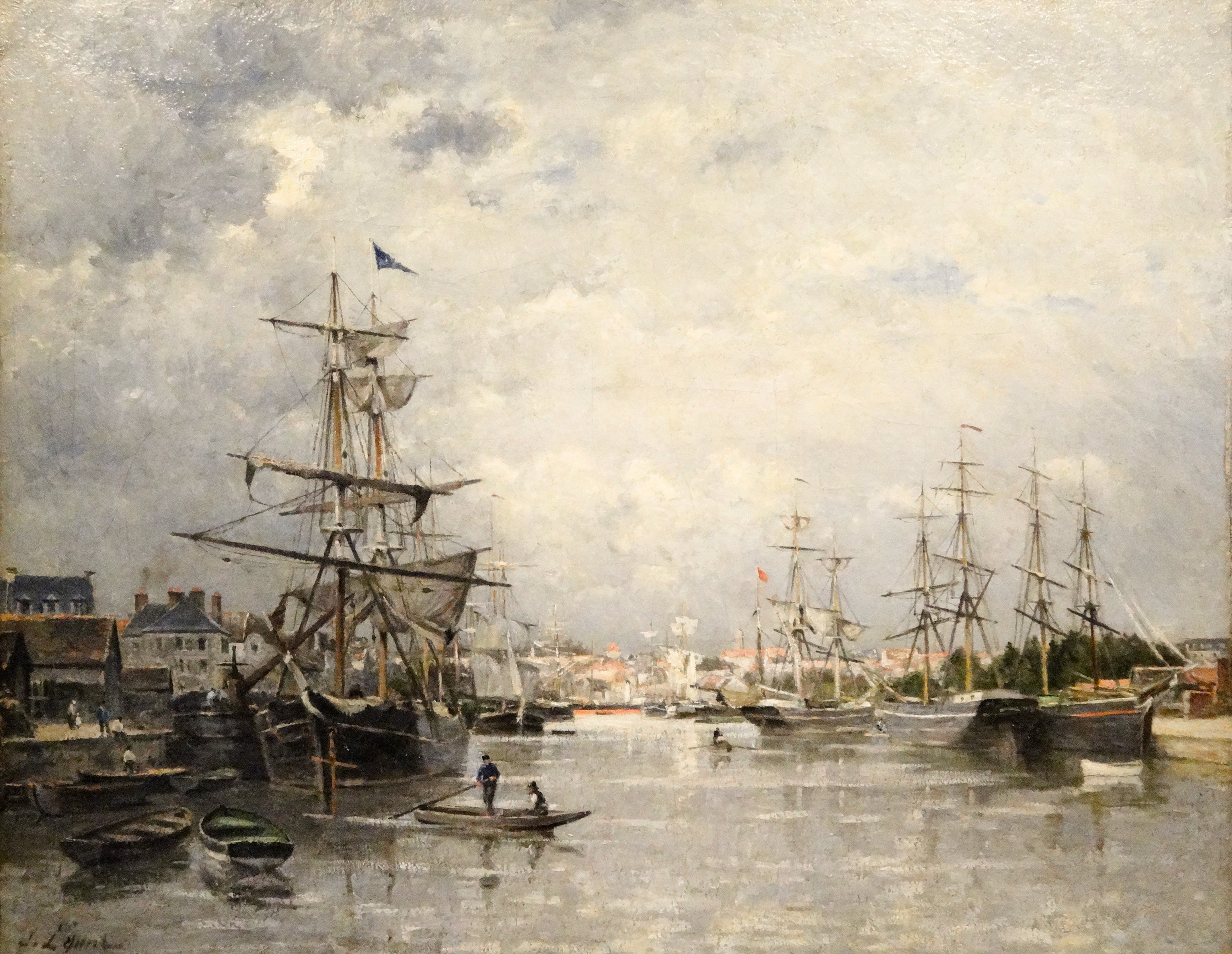 Le Port de Caen - Stanislas Lépine
