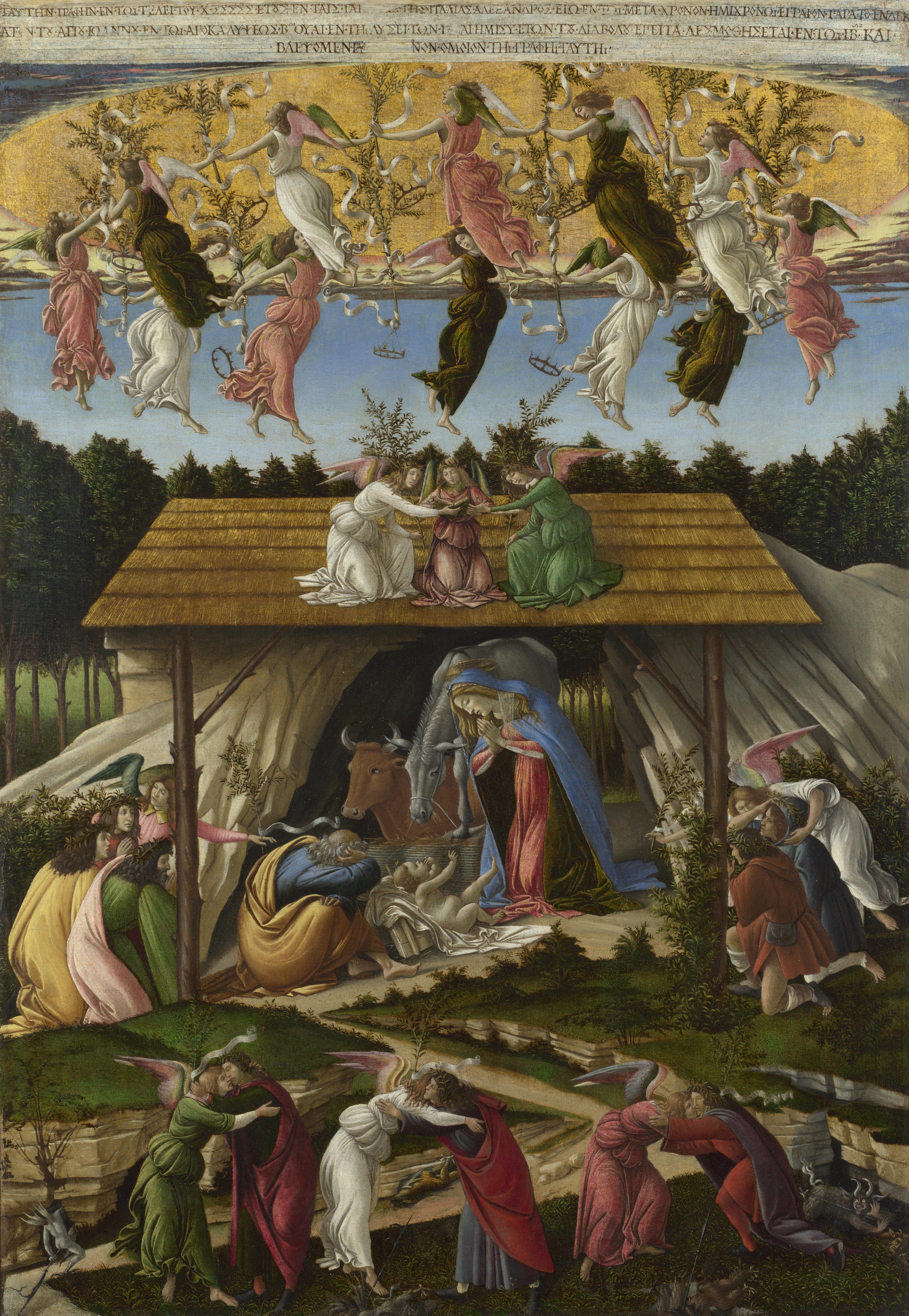 La Nativité mystique - Sandro Botticelli