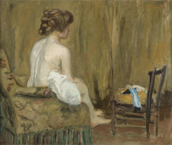 Reproduction du tableau « Nu - Pierre Bonnard » par Alpha Reproduction en peinture à l’huile