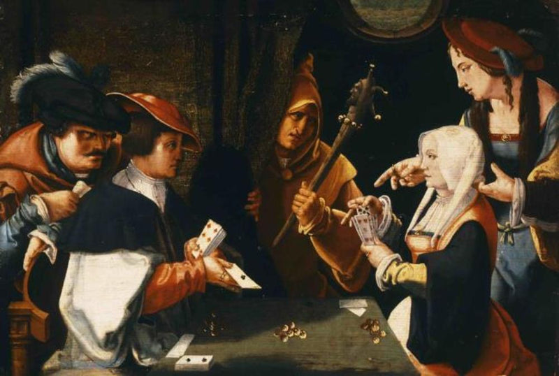 joueurs de cartes - Lucas van Leyden