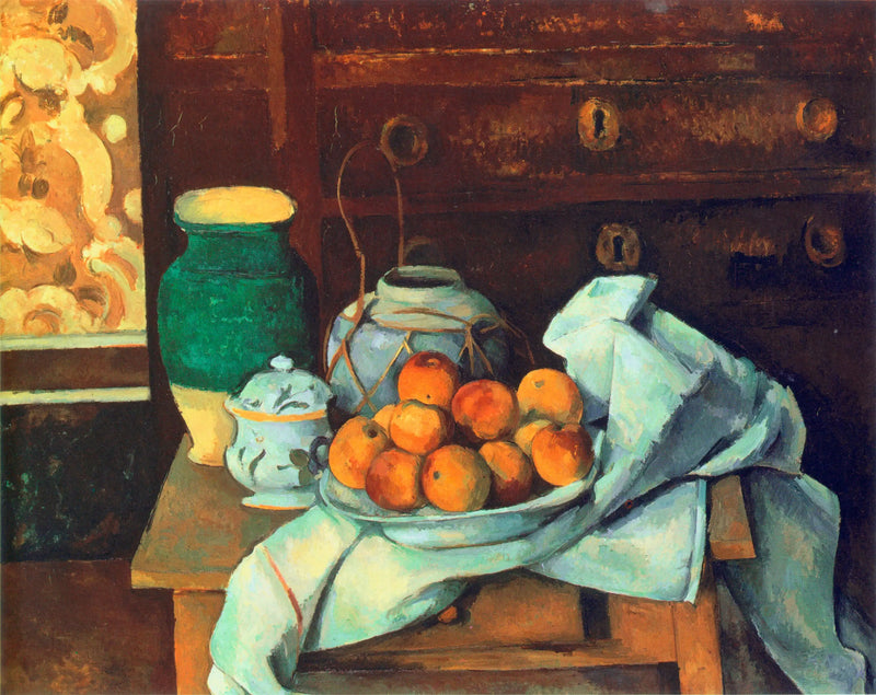Nature morte avec commode - Paul Cézanne