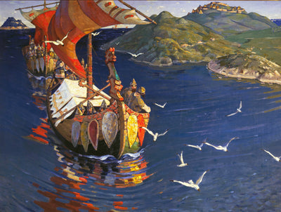 Les Invités étrangers - Nicolas Roerich