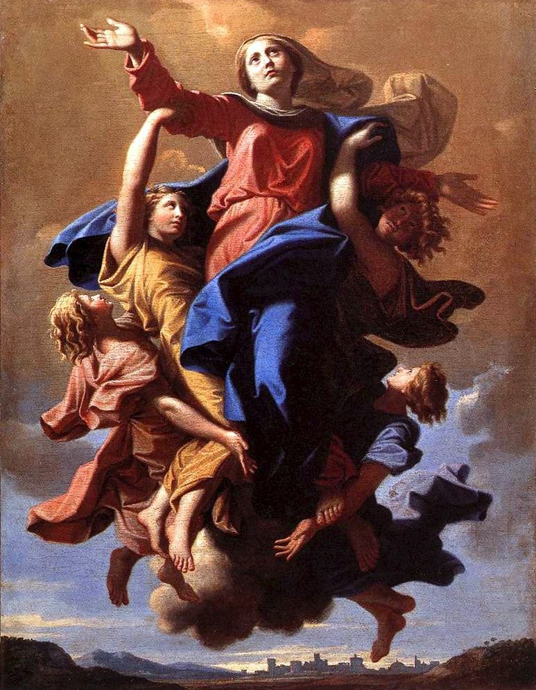 L'Assomption de la Vierge - Nicolas Poussin