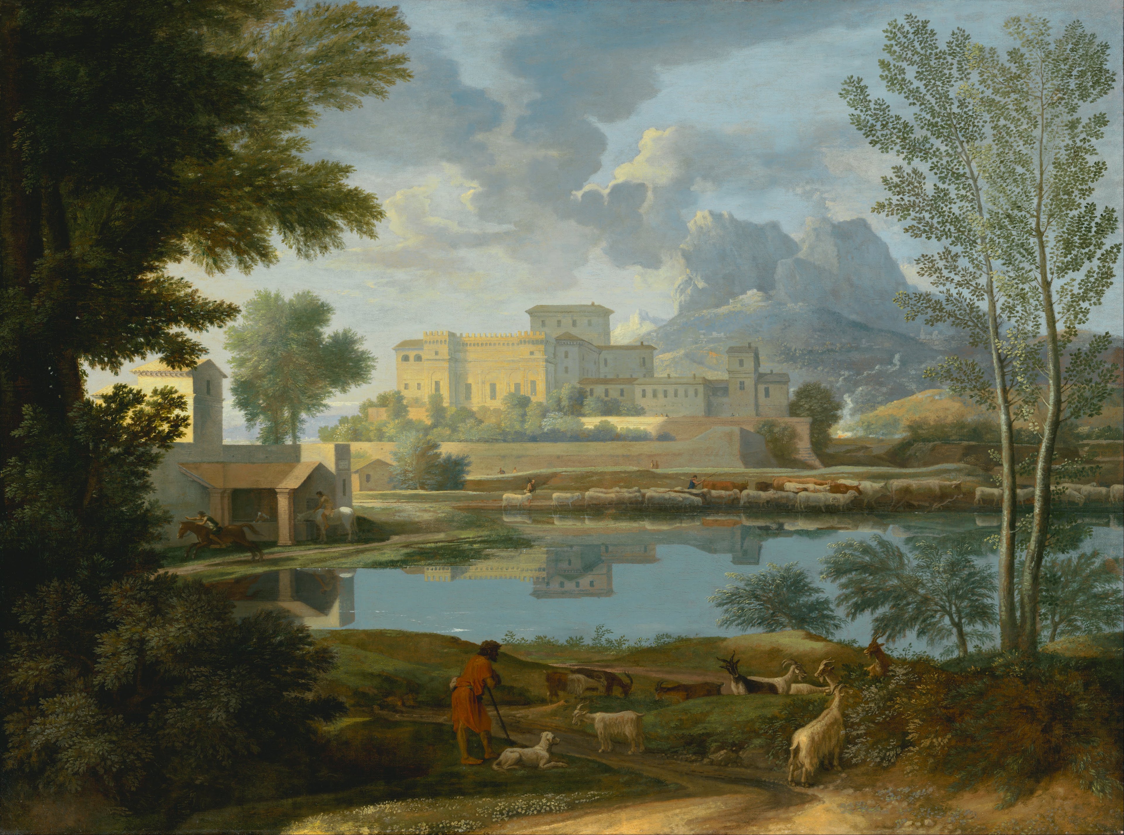 Paysage par temps calme - Nicolas Poussin