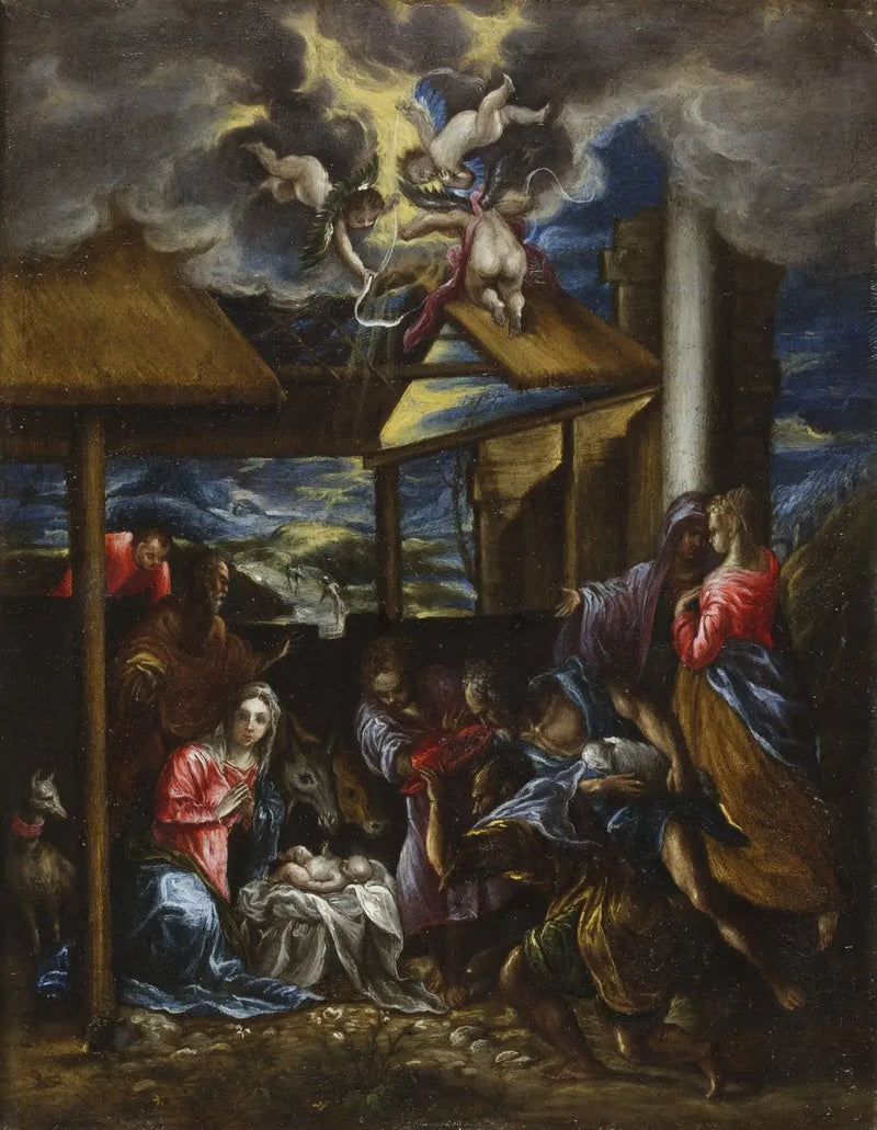 Adoration des bergers - El Greco