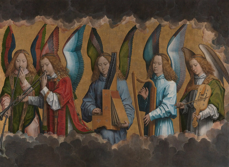 Anges musiciens - Hans Memling