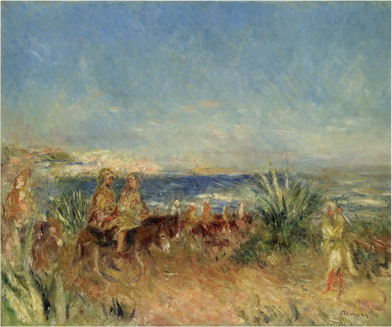 Arabes sur des ânes - Pierre-Auguste Renoir