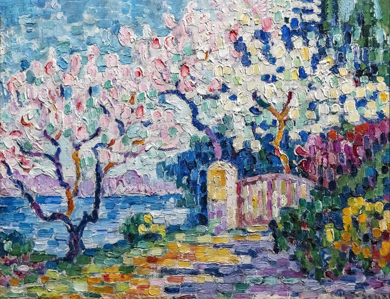 Arbres en fleurs - Paul Signac
