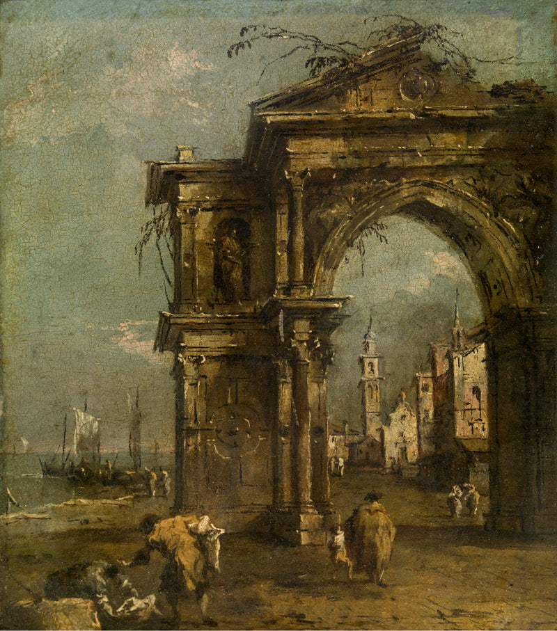 Arc de Triomphe à Venise - Francesco Guardi
