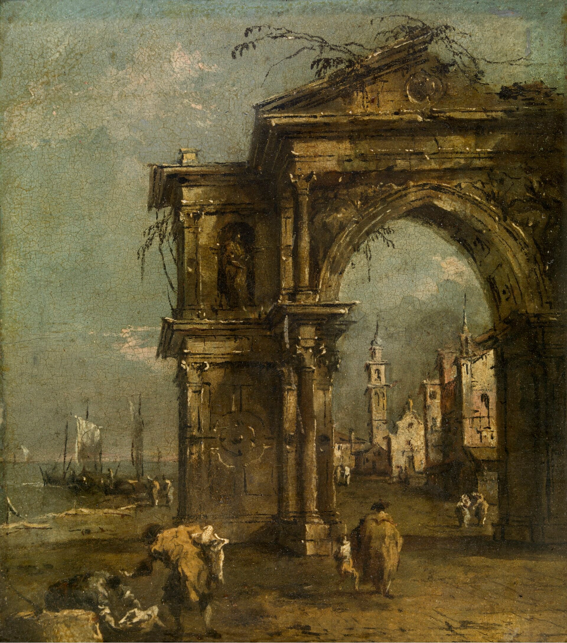 Arc de Triomphe à Venise - Francesco Guardi