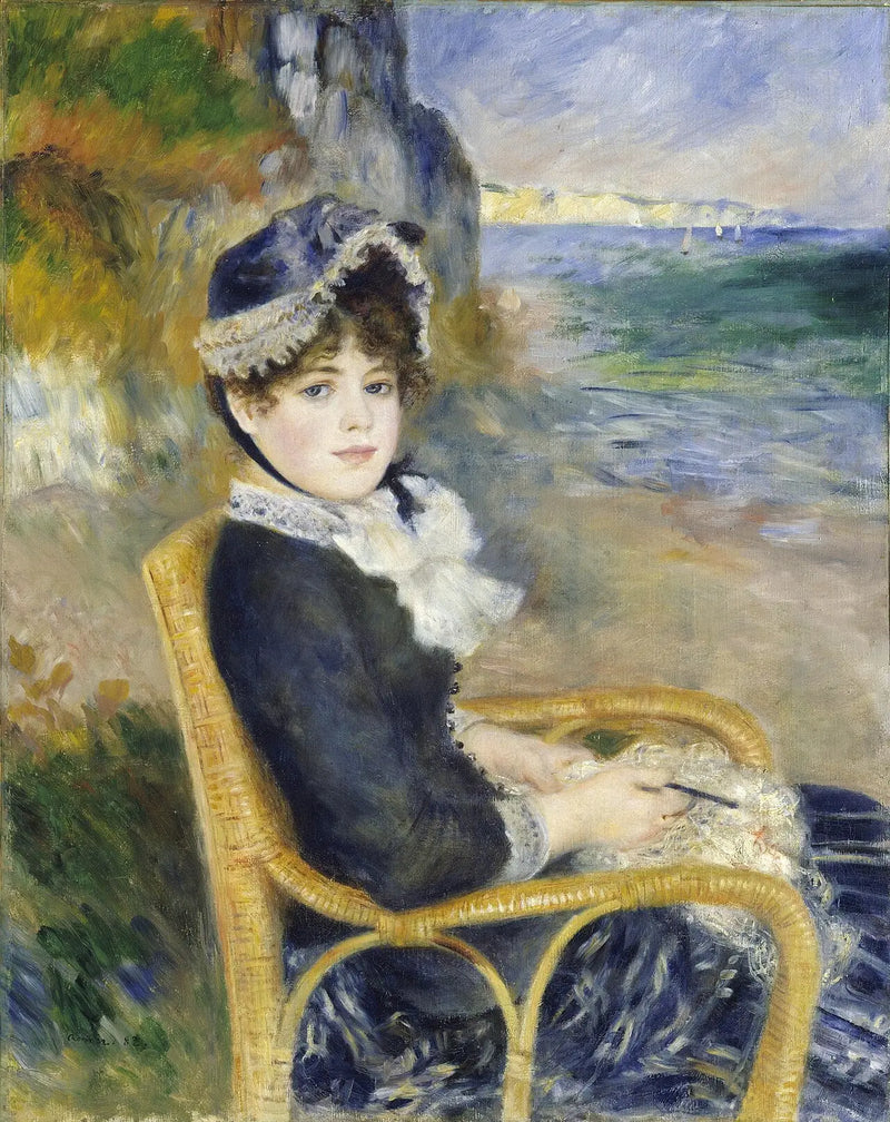 Au bord de la mer - Pierre-Auguste Renoir