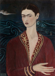 Autoportrait à la robe de velours - Frida Kahlo