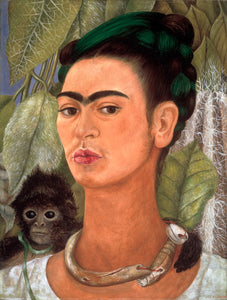 Autoportrait avec un singe - Frida Kahlo