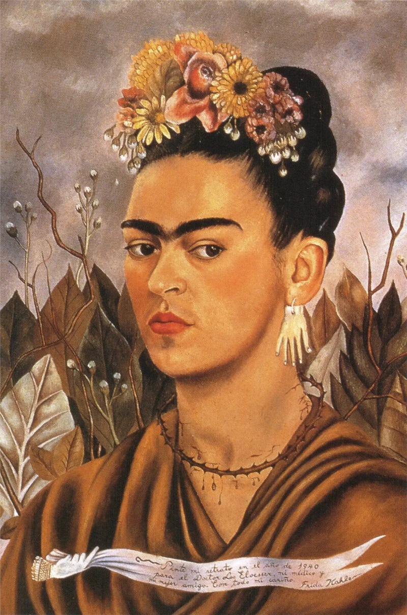 Autoportrait dédié à Dr. Eloessser - Frida Kahlo