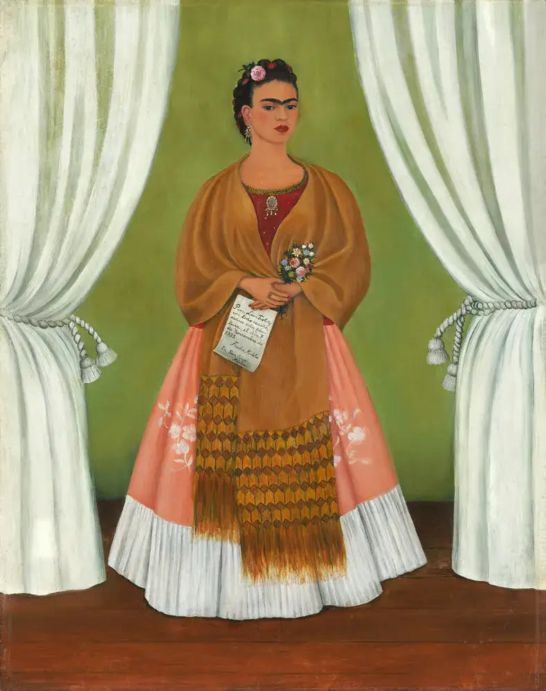 Autoportrait dédié à Léon Trotski - Frida Kahlo