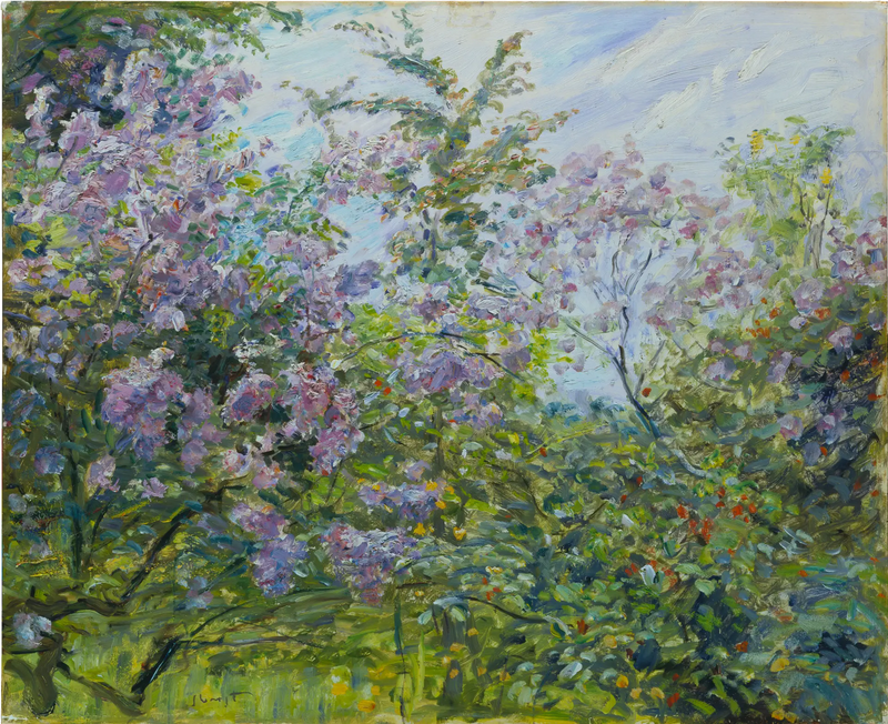 Blossoming Lilac - Max Slevogt