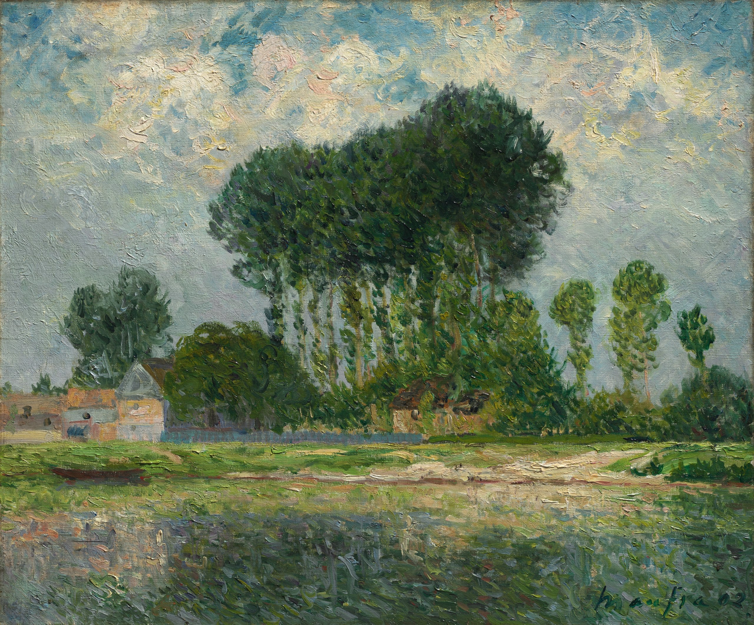 Bords de Seine aux Andelys - Maxime Maufra