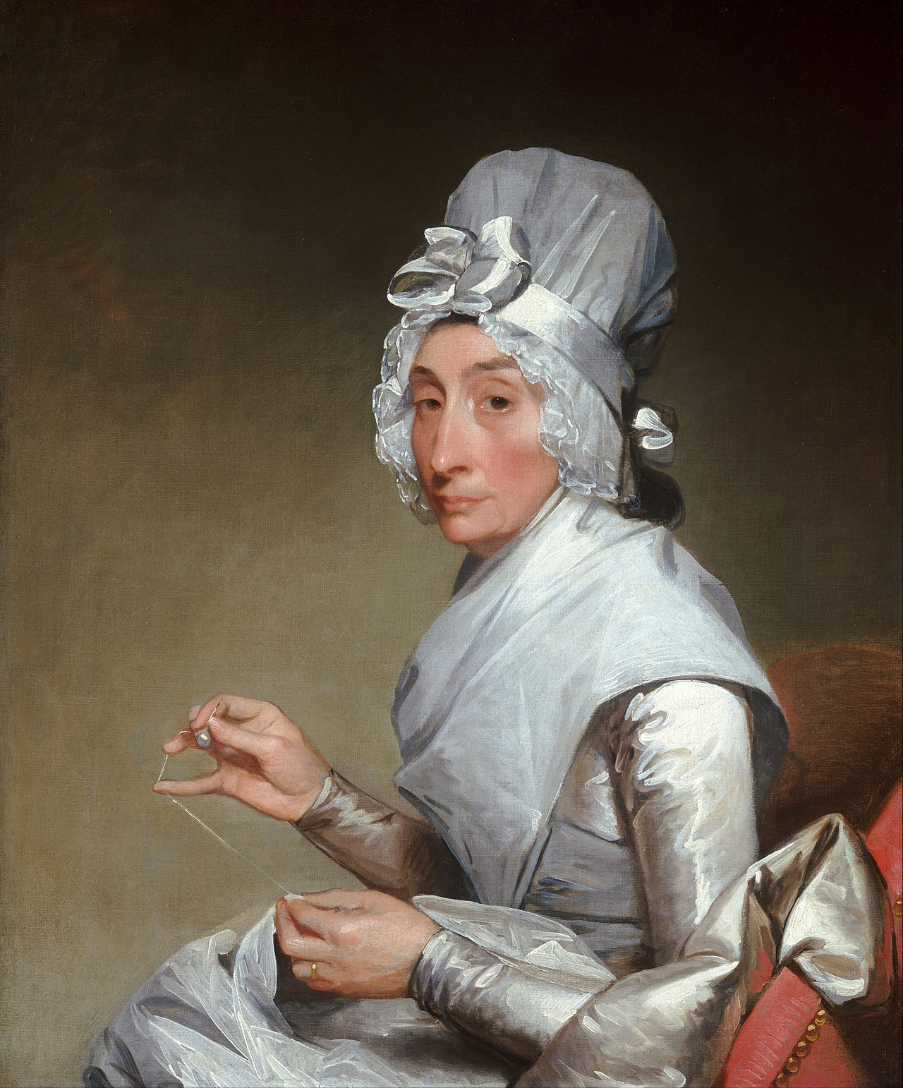 Catherine Brass Yates (Mme Richard Yates) - Gilbert Stuart