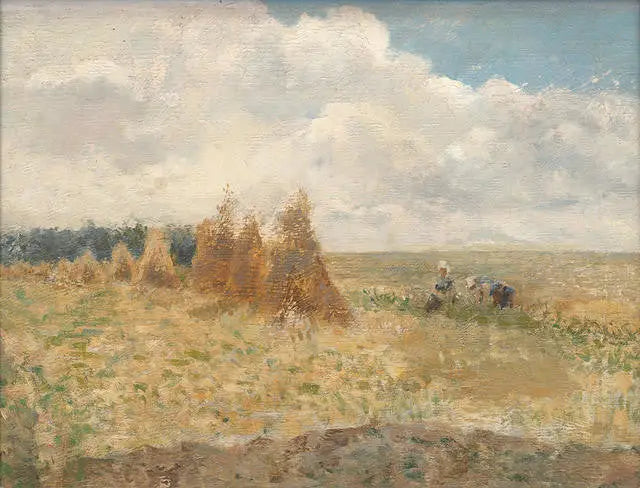 Champ de blé - Eugène Boudin