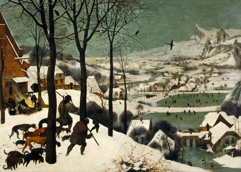 Chasseurs dans la neige - Pieter Brueghel the Elder