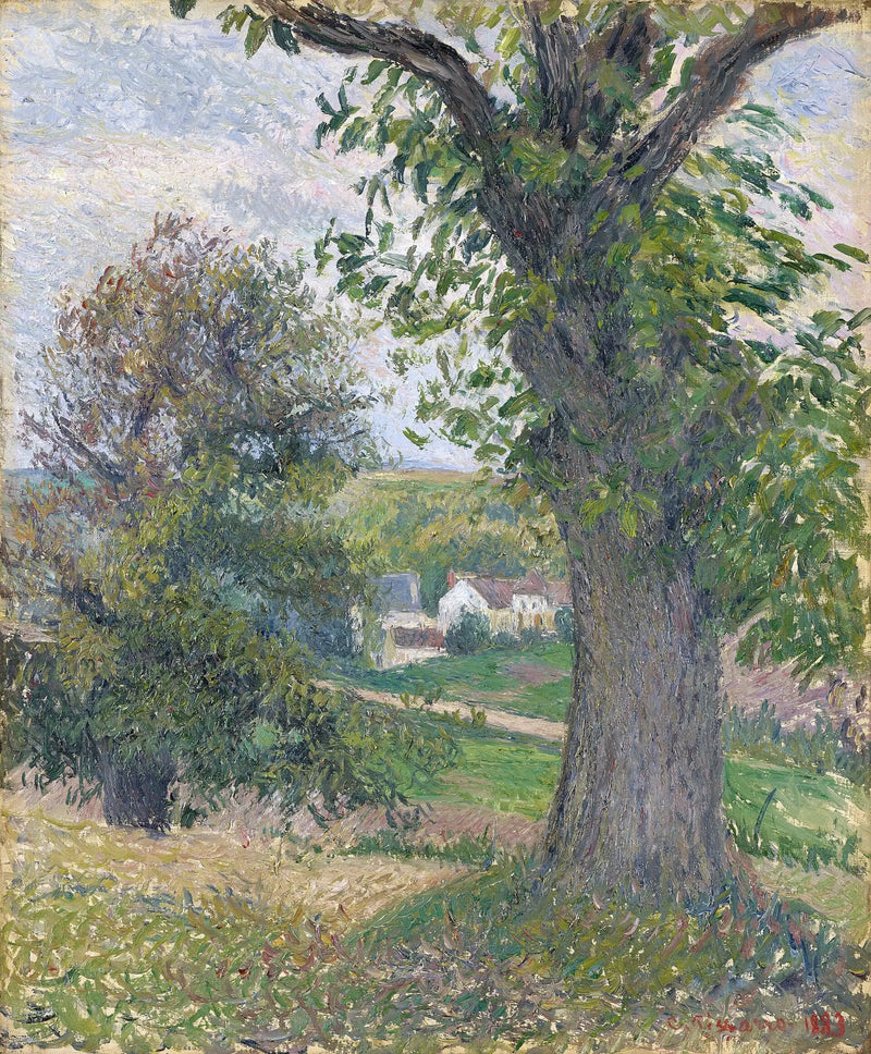 Châtaigniers à Osny - Camille Pissarro