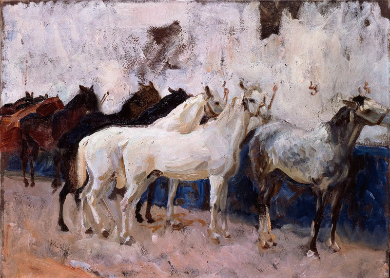 Chevaux à Palma - John Singer Sargent