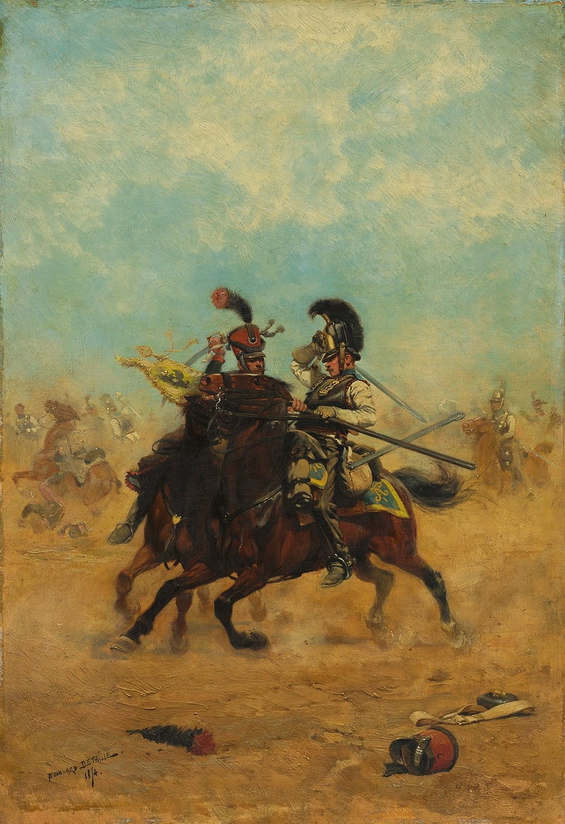 Combat pour les couleurs - Édouard Detaille