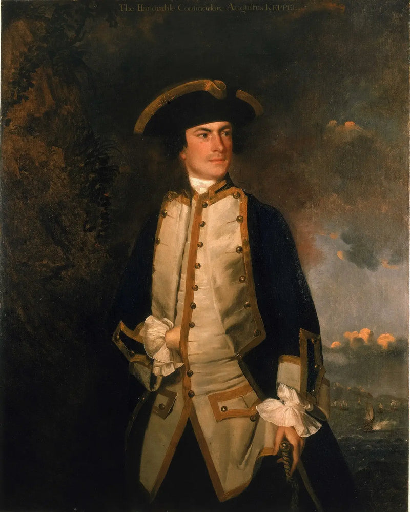 Commodore l'honorable Augustus Keppel - Joshua Reynolds