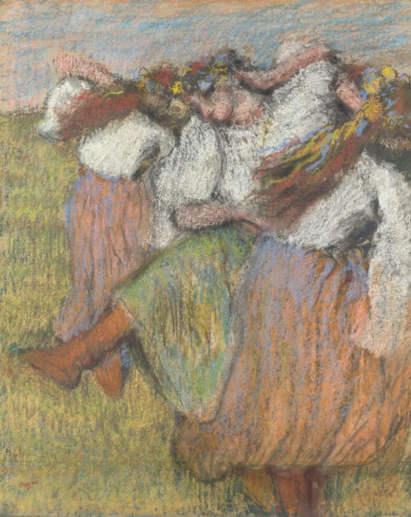 Danseurs ukrainiens - Edgar Degas