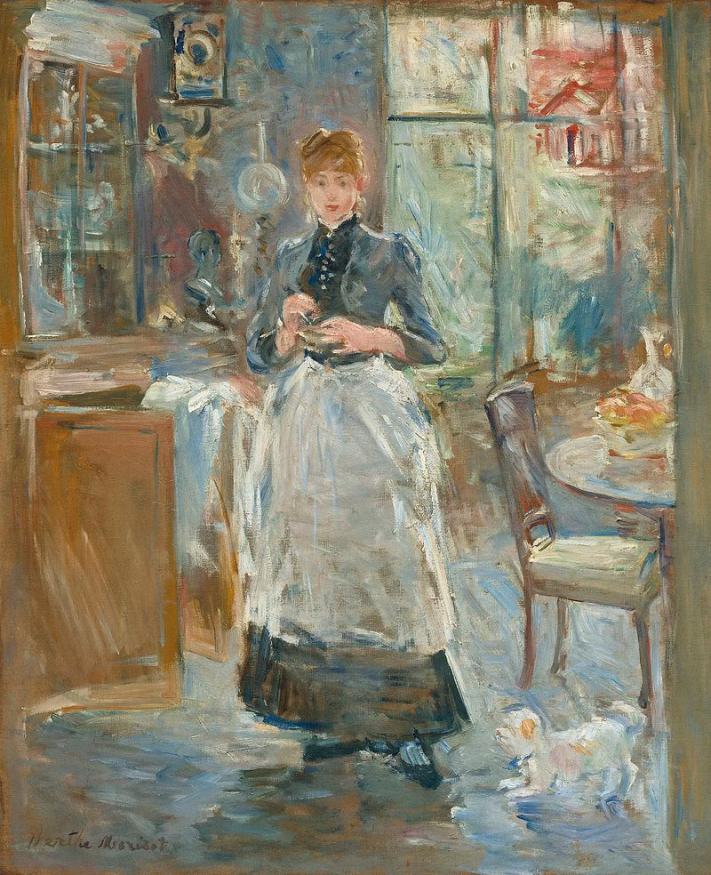 Dans la salle à manger - Berthe Morisot