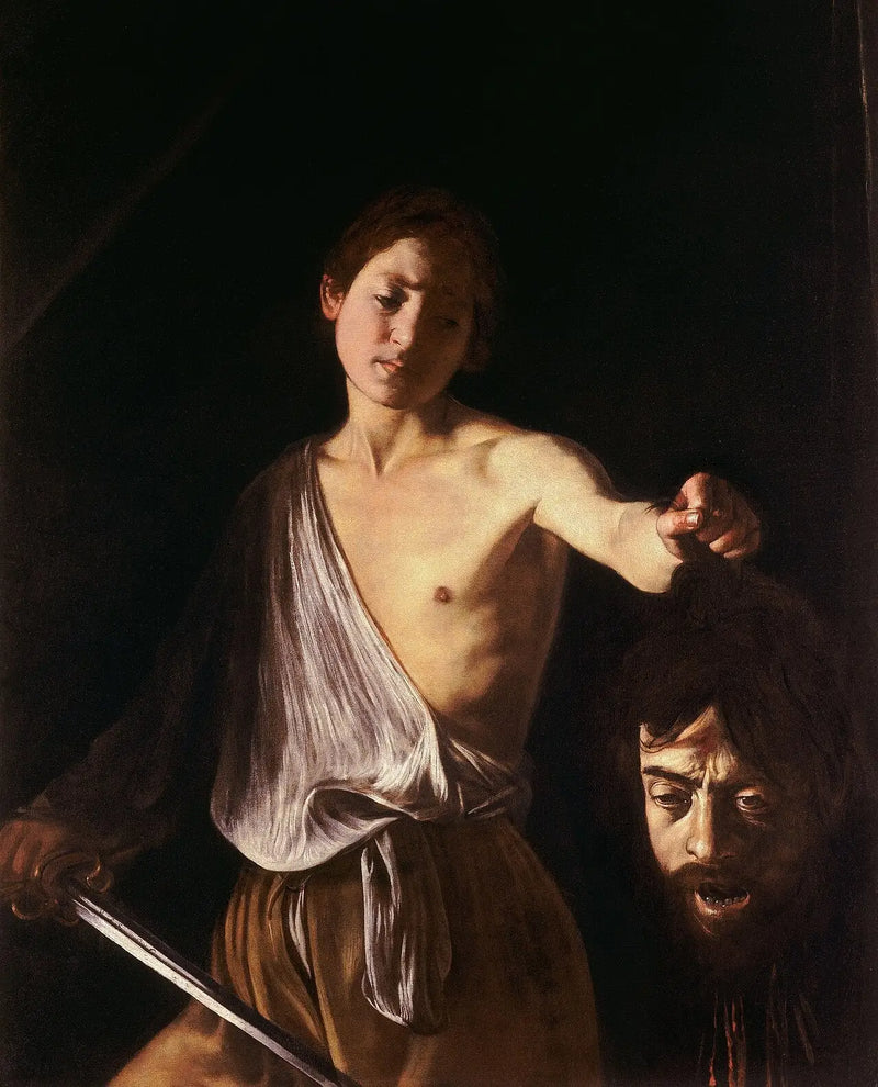 David avec la tête de Goliath - Le Caravage
