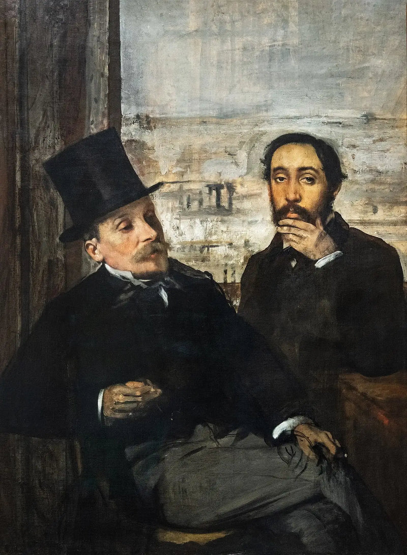 Degas et Évariste de Valernes - Edgar Degas