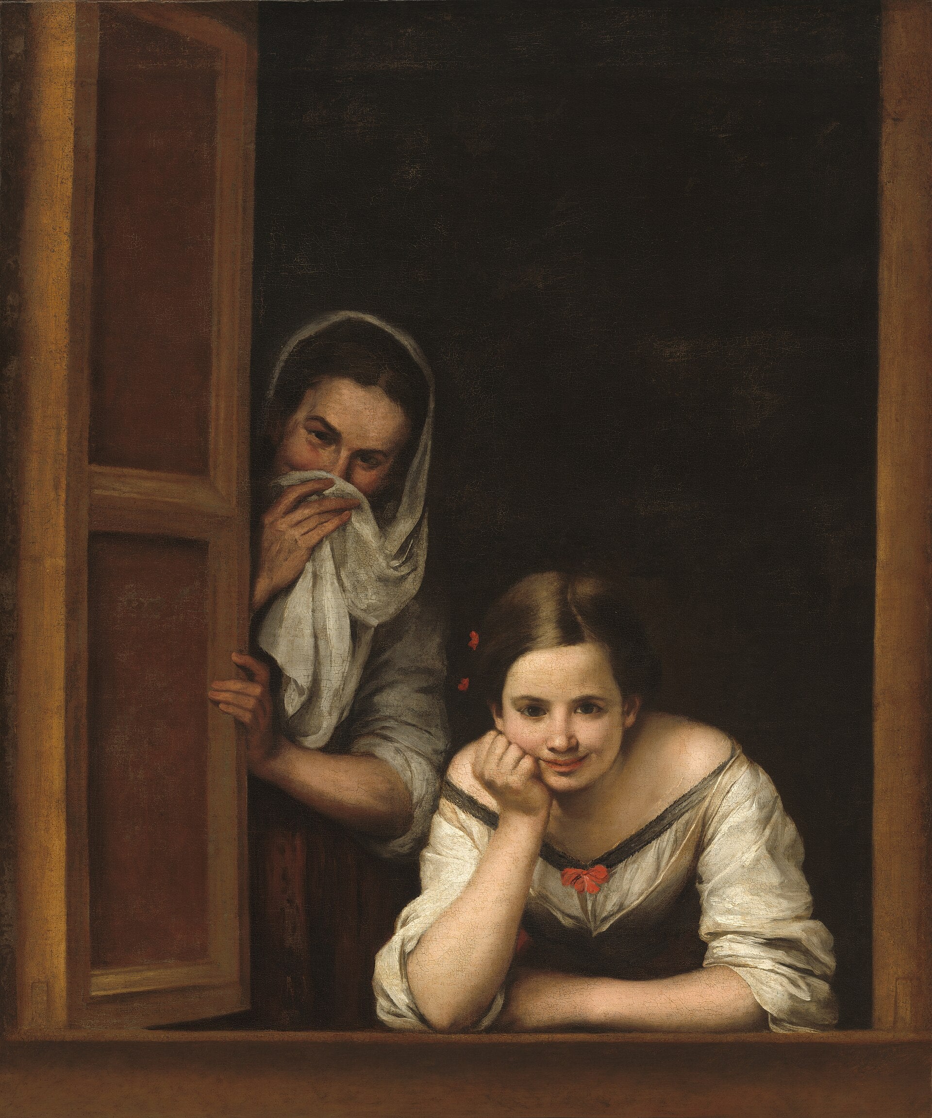 Deux femmes à la fenêtre - Bartolomé Esteban Murillo