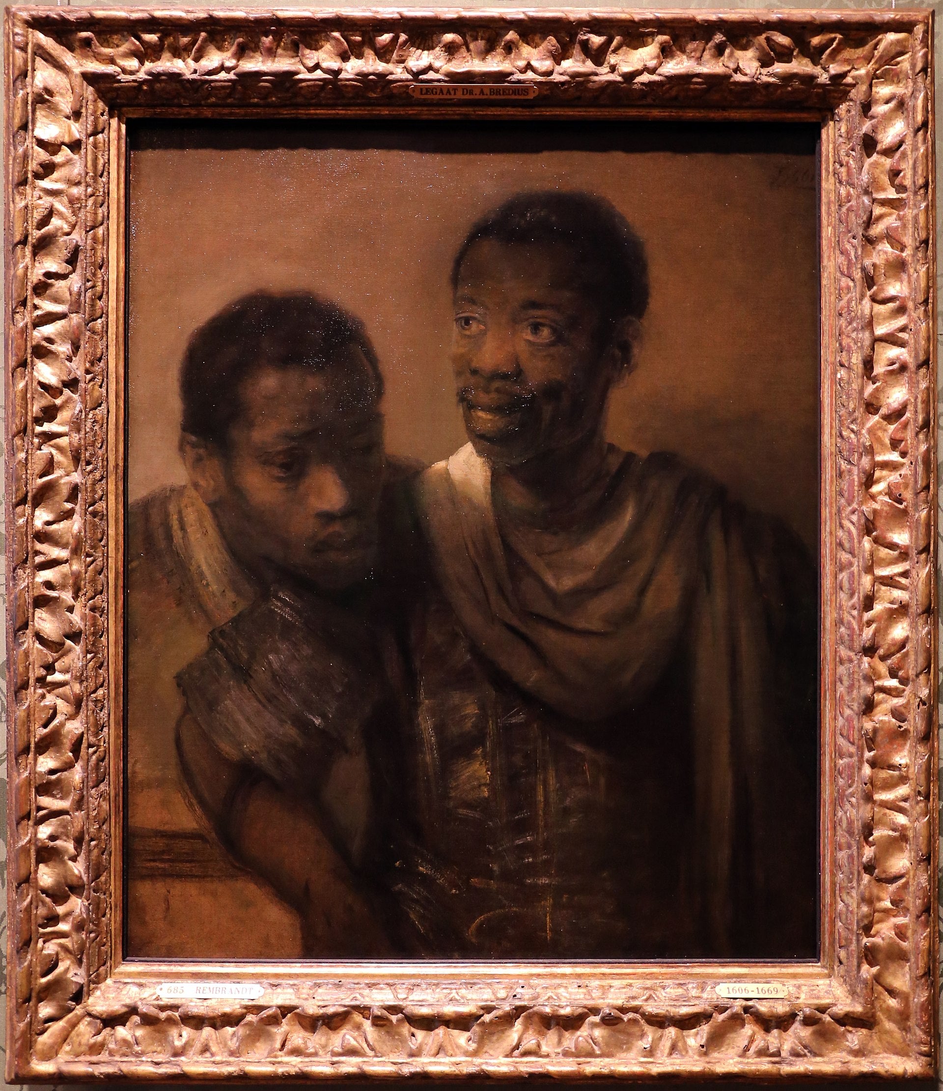Deux noirs - Rembrandt