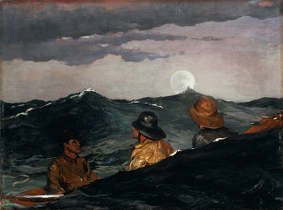Embrasser la lune - Winslow Homer