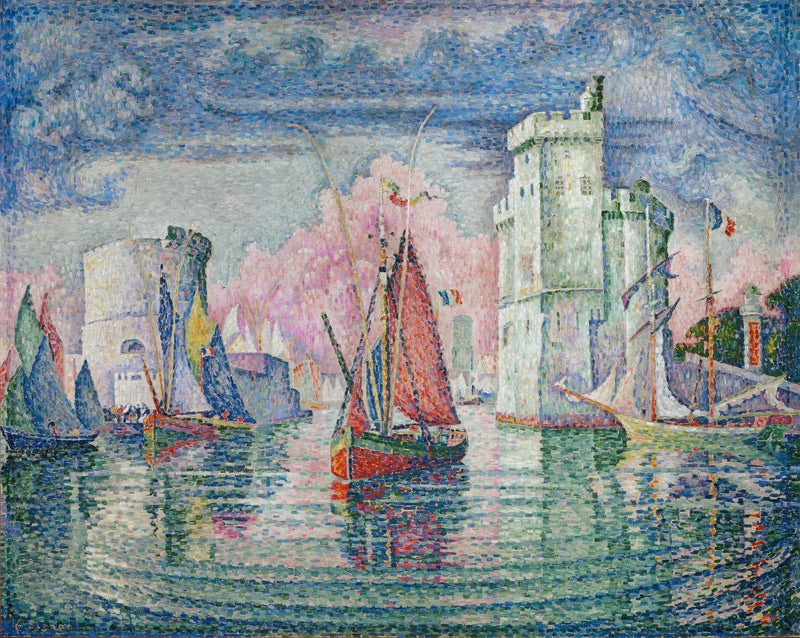Entrée du port de La Rochelle - Paul Signac