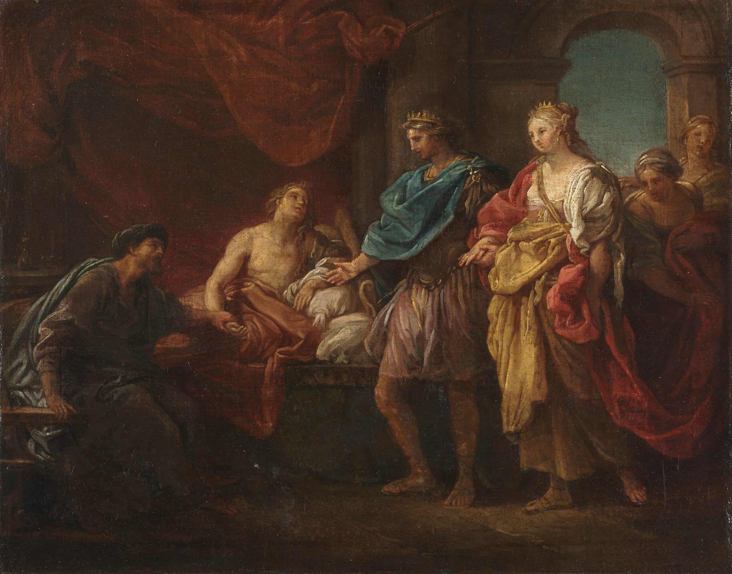 Étude pour « Antiochus et Stratonice » - Pompeo Batoni